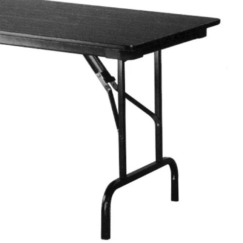 Wholesale Black Color Metal Long Farmhouse Banquet Round Iron Foldable Table Legs