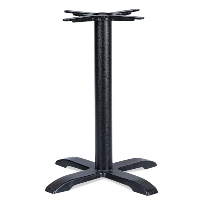 Hot Sale Simple Cheap Flat Forged Furniture Legs Metal Cast Iron Combinable Coffee Dining Restaurant Table Legs