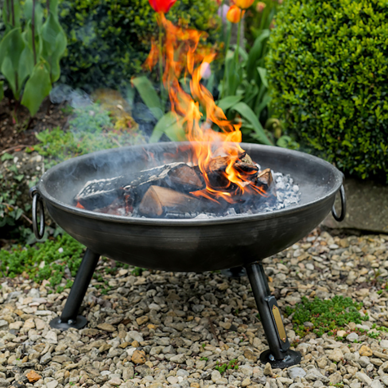 Custom Round Shape Heavy Duty Wood Burning Fire Pit Bowl BBQ Firepit for Garden Patio