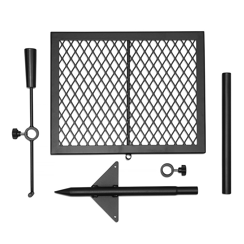 Grill Replacement Easy to Install Portable BBQ Over Open Fire Pit Simple Campfire Grill Grate