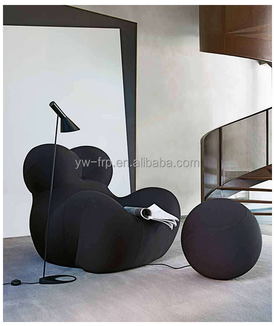 Fiberglass Hetero-Shape Lazy Chair  Sphere Bubble Chair Furniture Art Chair