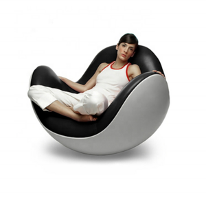 Ball Chair Placentero Lounge Chair Cover Designer Fiberglass Modern with Pu Leather Home Furniture Living Room Chair 5 Piece