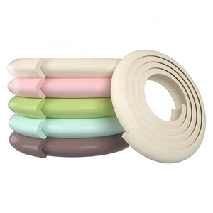 Decorative table collision angle Silicone NBR round L shape corner guard for baby safety