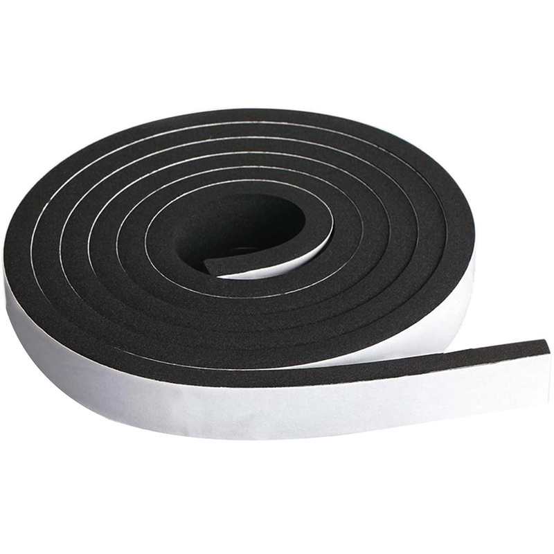 Thick High Density Sound Proof Insulation Closed Cell Foam Seal Weather Stripping for Doors and Windows