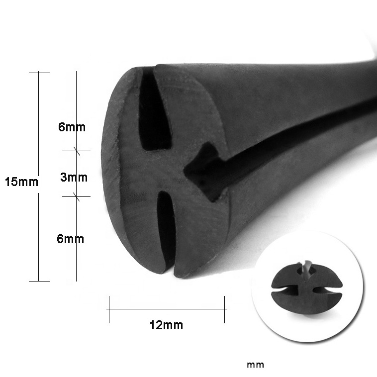 car windshield Rubber Gasket locking Seals for Windows