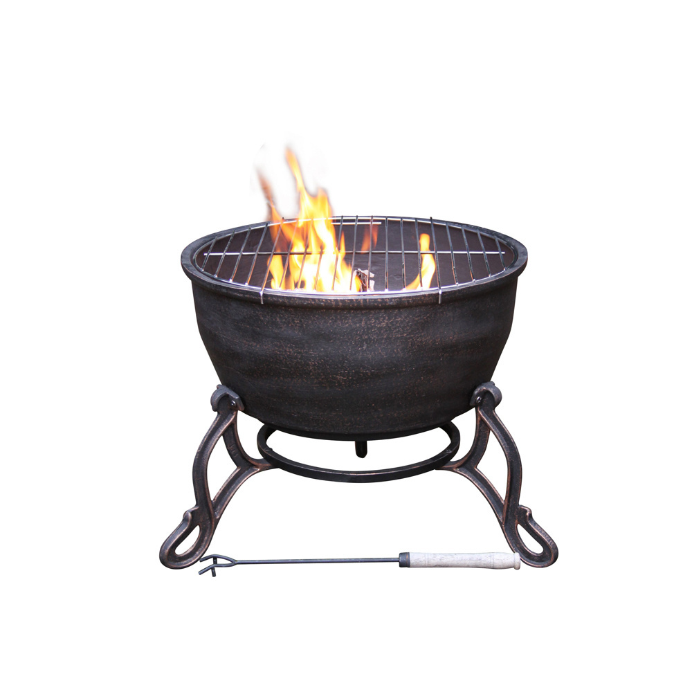 Large Round Rectangular Square Shape For Backyard Patio Outdoor Dining Indoor Metal Wood Burning Corten Steel Iron Fire Pit