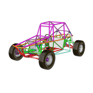 Custom  Off Road Buggy Chassis  All Terrain Vehicle Cage Body Frame Parts Rolling UTV Atv Chassis