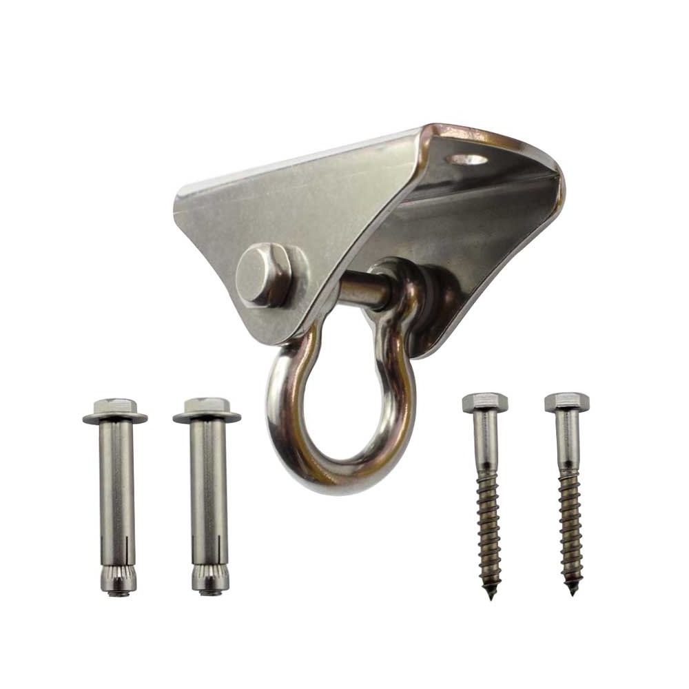 Outdoor  Max 6 Inch Heavy Duty Industrial Porch  Ceiling Swing Hangers Wood Hanging Hooks Mounting Set Hardware Accessory