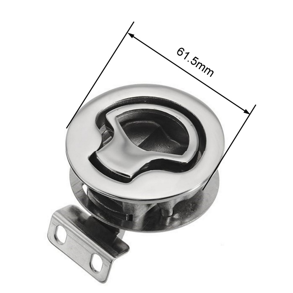 Stainless Steel 316 Marine Boat Deck Hatch Flush Pull Latch Lifting Ring Handle