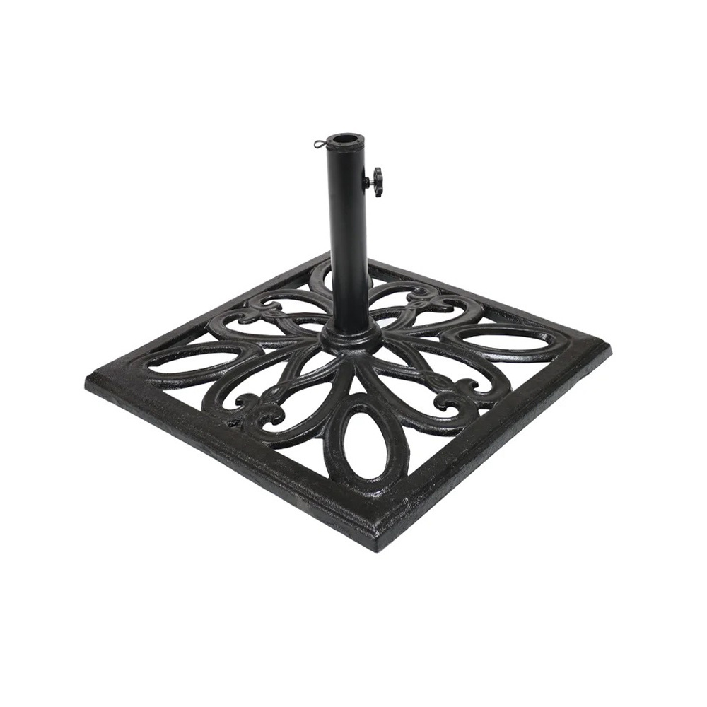 Oem Custom Design Heavy Duty Table Pedestal Bar Stool Support Repair Umbrella Stand Base Lamp Cast Iron Bollard