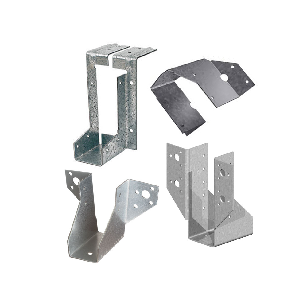 Custom Galvanized Face-Mount Bracket Timber Connector Building Construction Aluminum Stainless Steel Metal Joist Hanger