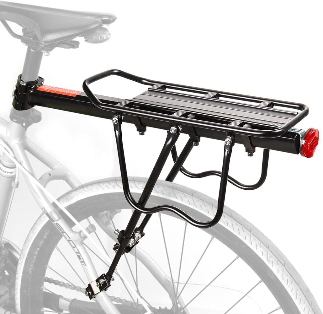 Custom Full Suspension Mountain Electric 20 Inch Heavy Duty Fat Motorcycle Bicycle Rear Rack