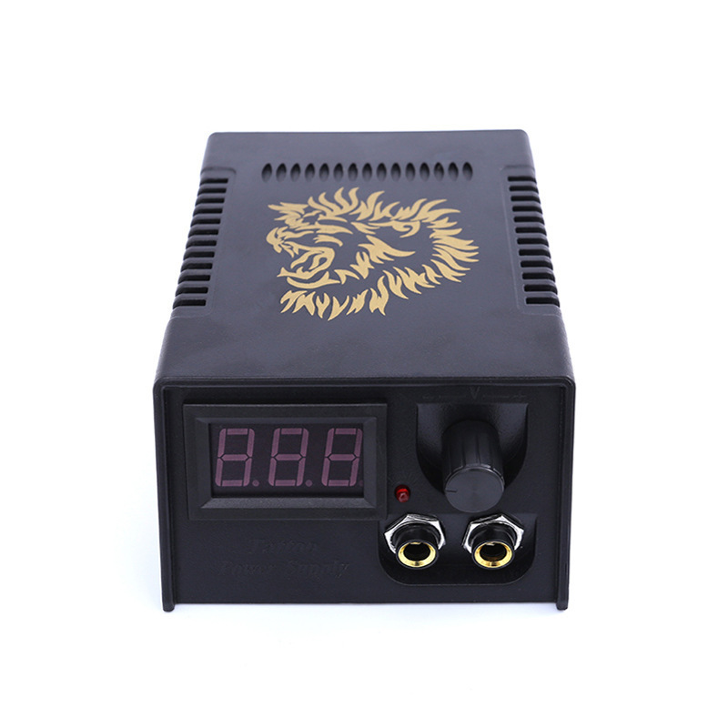 2021 New Lion picture tattoo DC power supply 2A plastic tattoo rotary  machine power