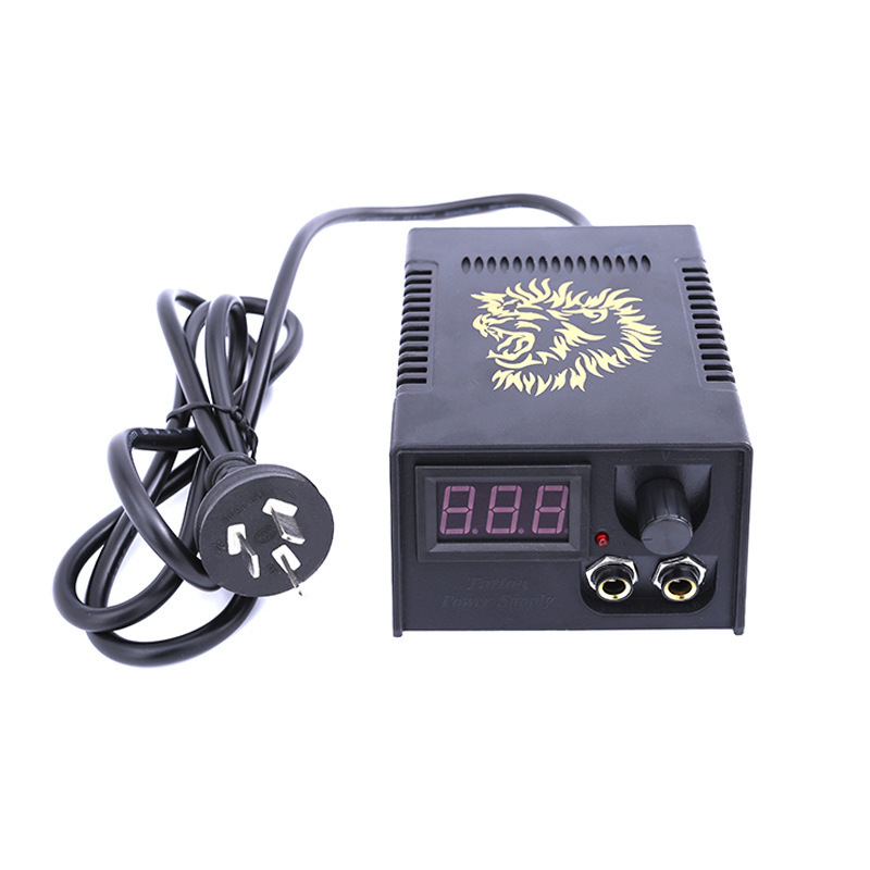 2021 New Lion picture tattoo DC power supply 2A plastic tattoo rotary  machine power