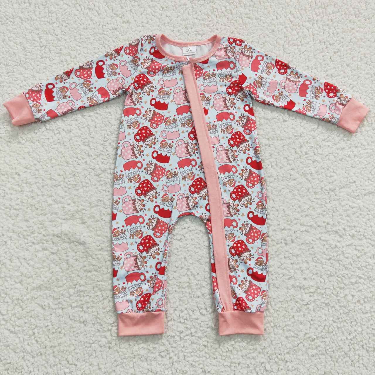 Newborn Baby Girl Rompers Cartoon Christmas Infant Boy Jumpsuit Cotton Newborn Body Suit Baby Pajama Kids Cartoon Jumpsuits