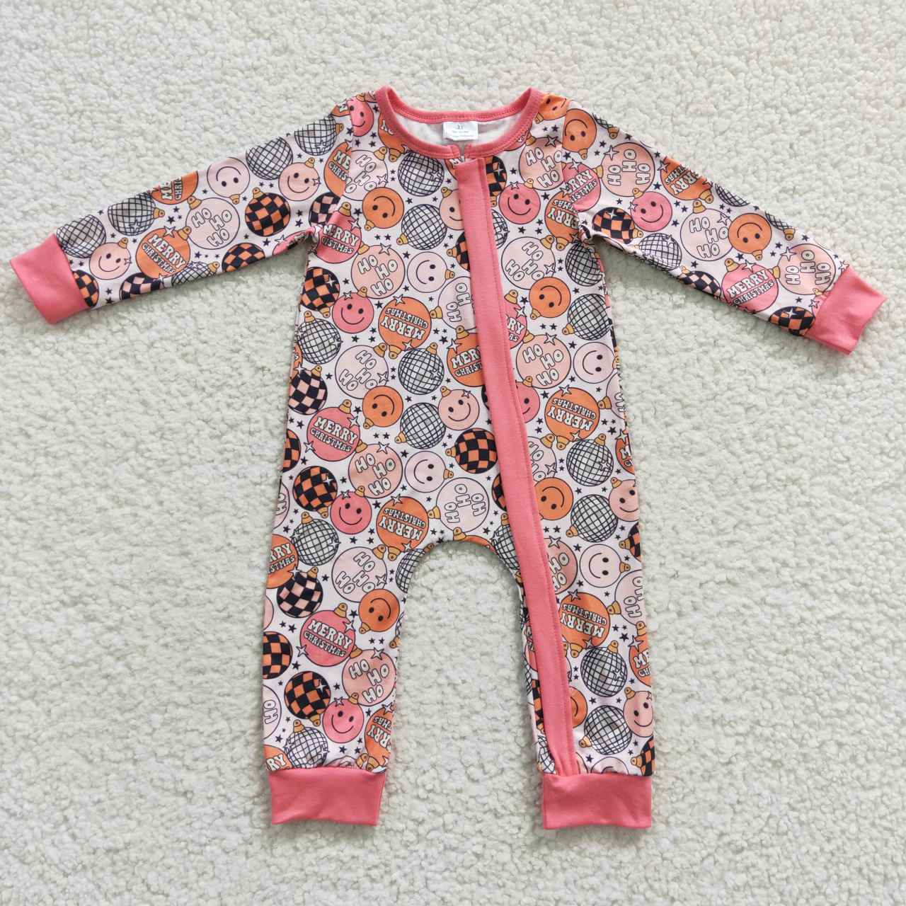 Newborn Baby Girl Rompers Cartoon Christmas Infant Boy Jumpsuit Cotton Newborn Body Suit Baby Pajama Kids Cartoon Jumpsuits