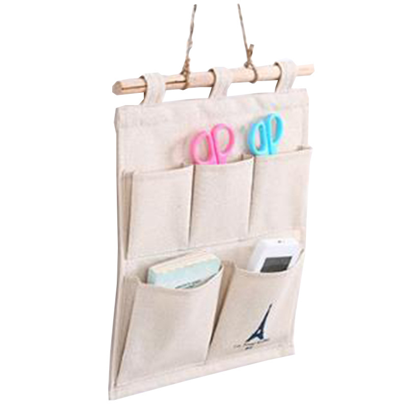 Over The Door Magazine Storage Pockets Wall Door Closet Hanging Storage Bag Organizer