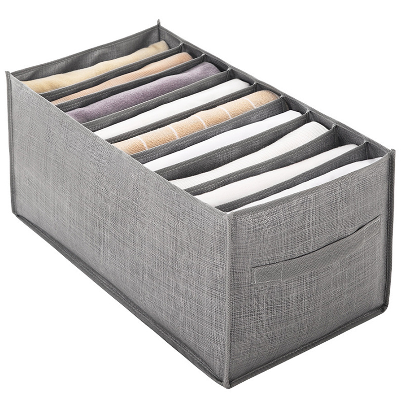 Foldable Dresser Grids Wardrobe Bedroom Closet Storage Boxes for Socks Underwear Ties Scarves Drawer Organiser Divider