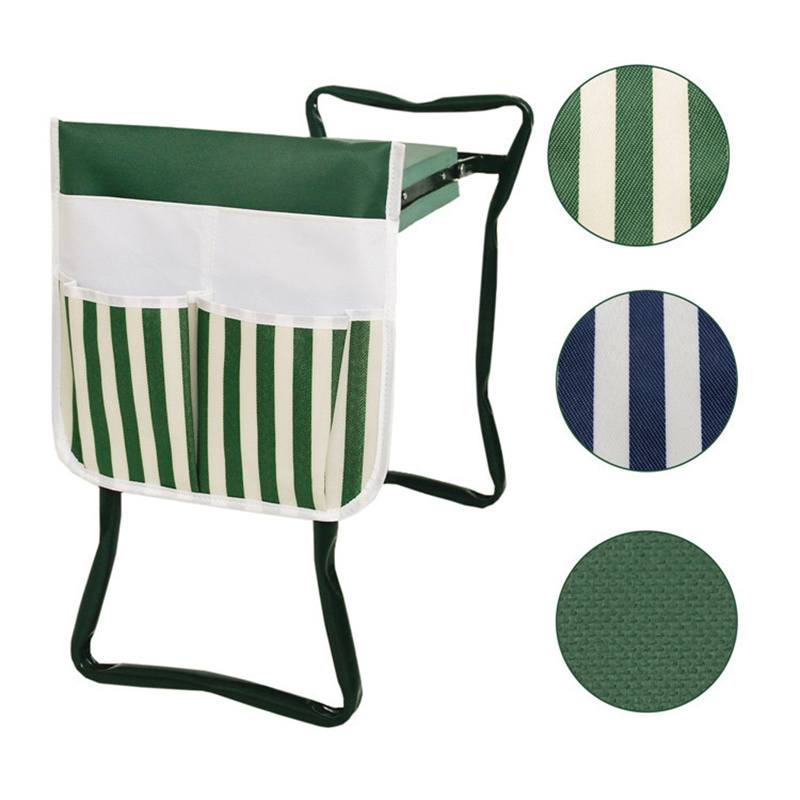 Garden Kneeler and Seat Foldable Tool Pouch Portable Tool Storage Organizer Garden Kneeler Tool Bags