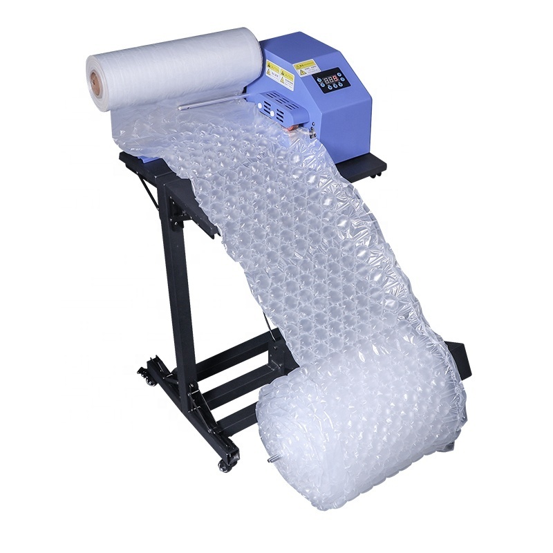 Durable Automatic CE Certification Air Cushion Machine For Inflatable Bubble Film Roll Packing Material