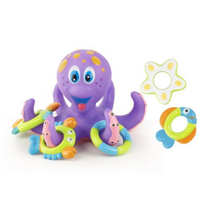 Allogogo Cute Cartoon Floating Octopus Bath Toy Interactive Bath Toy With For Children Toddlers