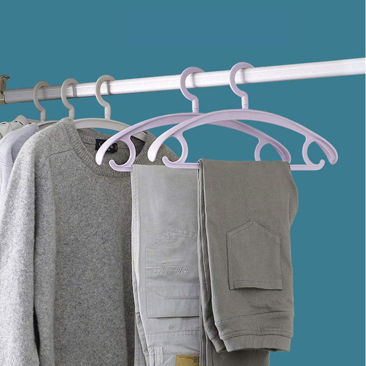 Thickened Non-Slip Wide Shoulders 360 Degree Rotatable Hanger Antiskid Household Clothes Rack