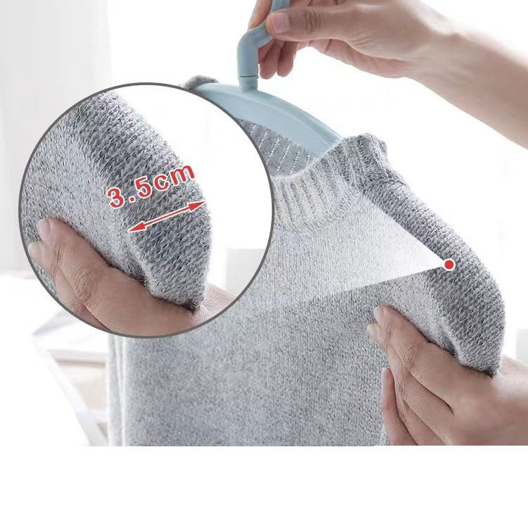 Thickened Non-Slip Wide Shoulders 360 Degree Rotatable Hanger Antiskid Household Clothes Rack