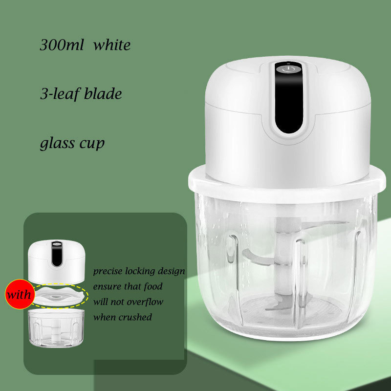 Kitchen Mini Chopper Vegetable Cutter Electric Food Vegetable Garlic Chopper