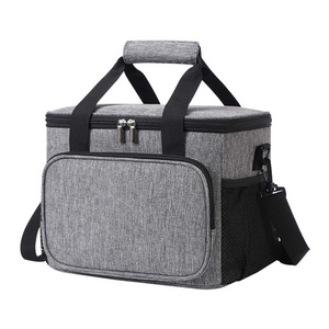 15L Portable Oxford Thermal Shoulder Strap Lunch Picnic Bag Outdoor Cooler Bags