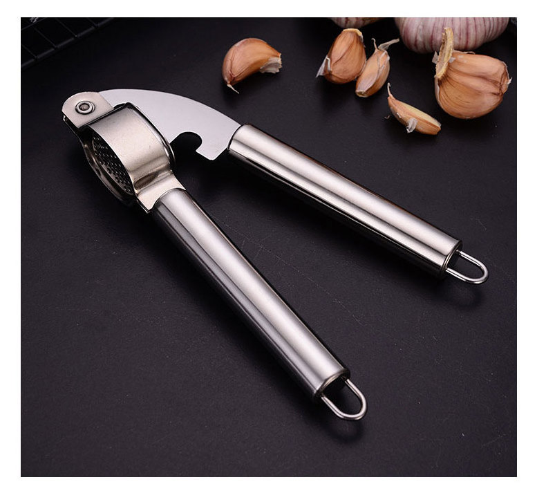 Kitchen Gadgets Food Manual Stainless Steel Crusher Mincer Ginger Chopper Garlic Press