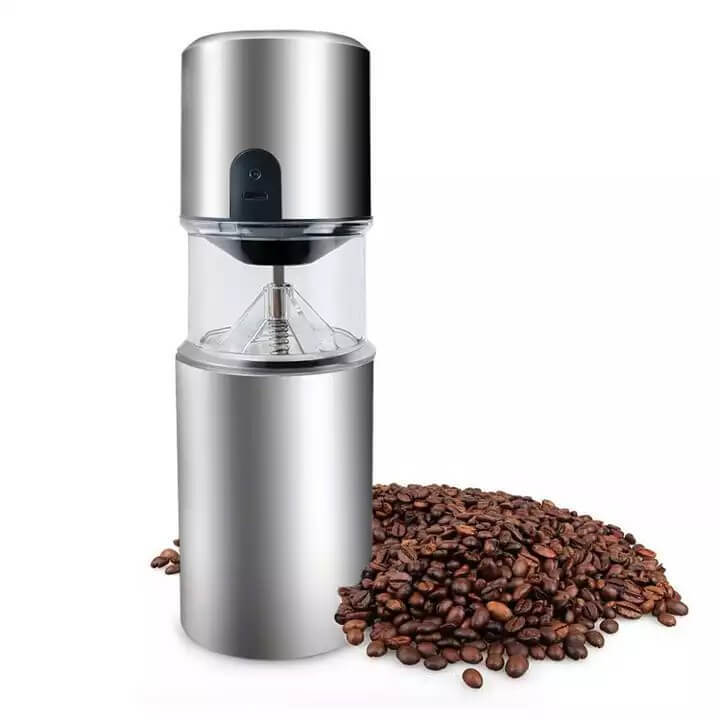 Portable Espresso Maker Easy Ues Portable Stainless Steel USB Electric Coffee Grinder