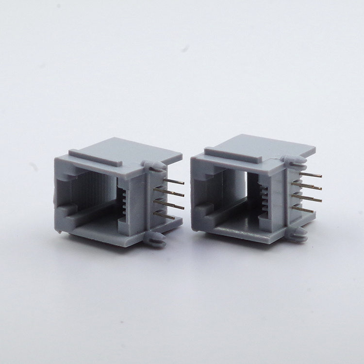 RJ11 Jack 6Pins PCB-6P6C Female RJ11 Jack RJ11 Socket Connectors