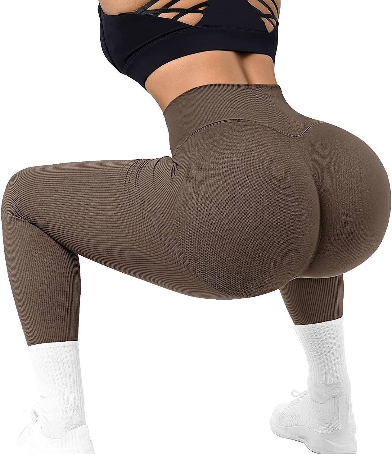 High Waist Youth Girls Hot Asian Yoga Pants Striped Butt Lifting Wholesale Plus Size Yoga Pants Women Yoga Pant Leggings