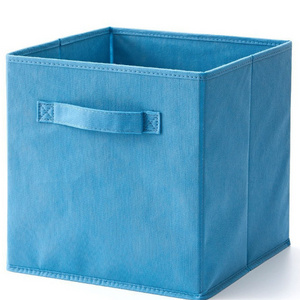 Hotsell Foldable Cloth Storage Cube Basket Bins Organizer Containers Drawers non-woven closet storage box cubes