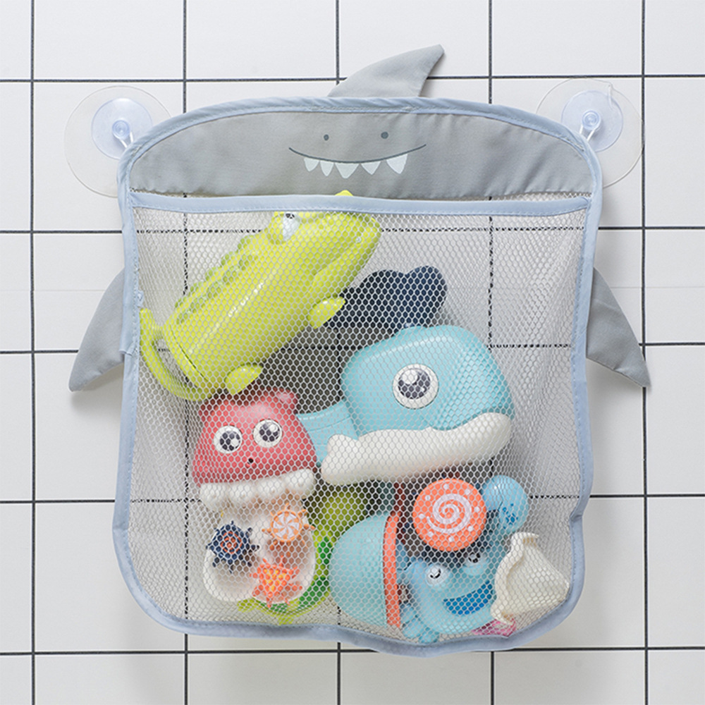 Factory Durable Cute Organizer Children Hanging Bath Toy Organizer Mesh Storage Bag For Kids