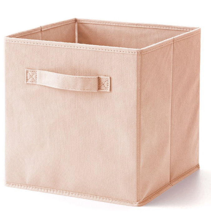 Hotsell Foldable Cloth Storage Cube Basket Bins Organizer Containers Drawers non-woven closet storage box cubes