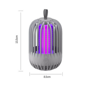 Rechargeable Battery Portable 3in1, Bug Zapper Camping Lantern Waterproof LED Mosquito Killer Lamp