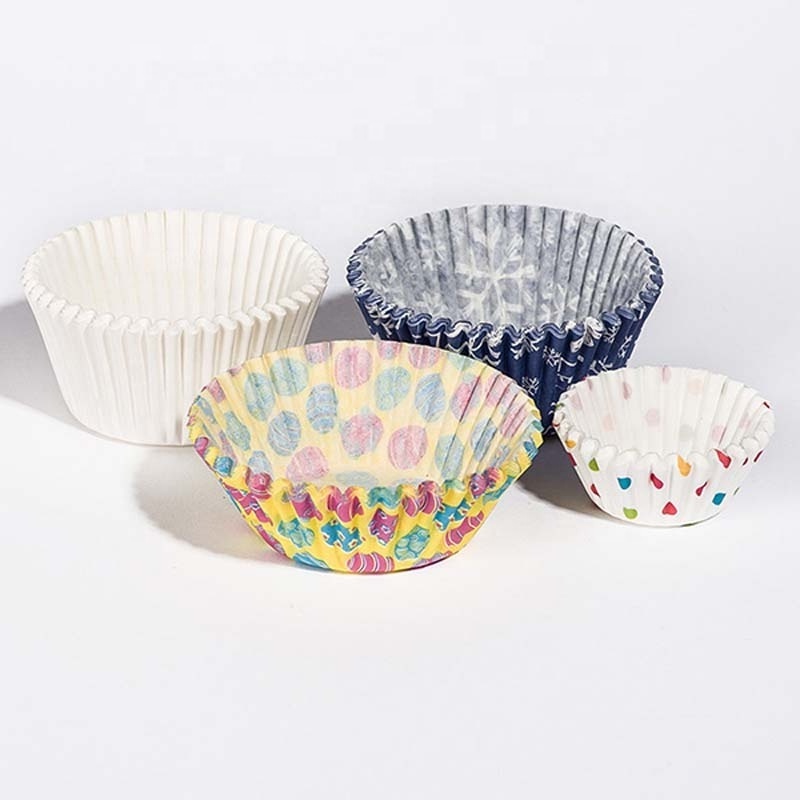 Wholesale  polka dots round muffin cake cup paper  cupcake liners Updated hot sell foil cupcake for cake