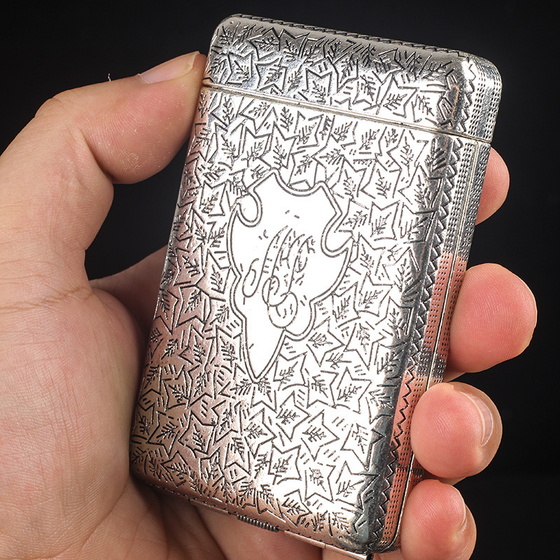 AP Classic 3 Open Way 14 or 20 Cigarettes High Quality Metal Cigarette Box for Smoker Popular Cigarette Case