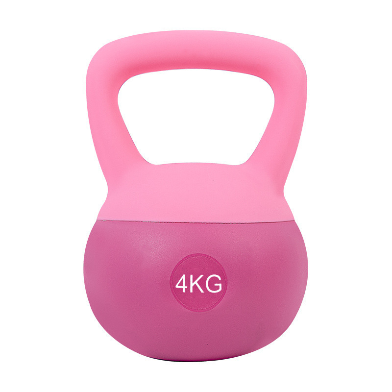 Fitness home high quality custom logo soft kettlebell deep squat exercise hip strength fitness equipment