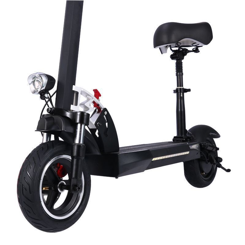 Adult electric scooter 10 inch folding convenient new cross-country high-power scooter