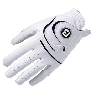 New golf gloves men breathable lambskin anti-slip wear left and right hand golf gloves single