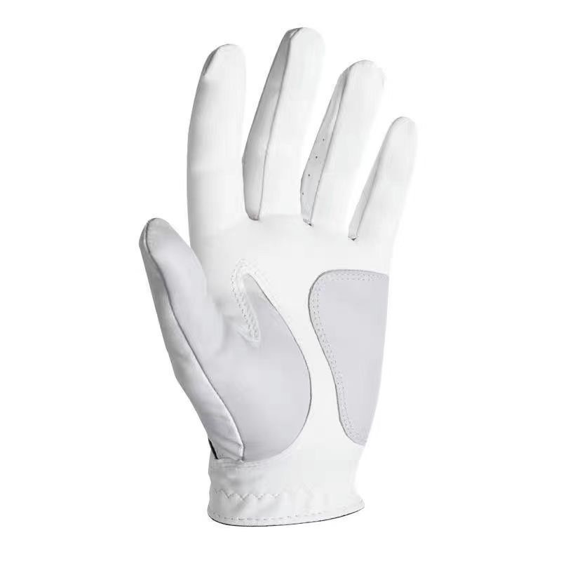 New golf gloves men breathable lambskin anti-slip wear left and right hand golf gloves single