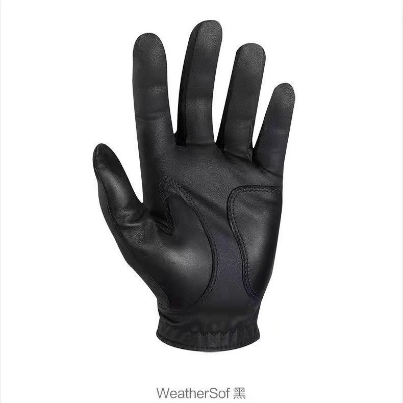 New golf gloves men breathable lambskin anti-slip wear left and right hand golf gloves single