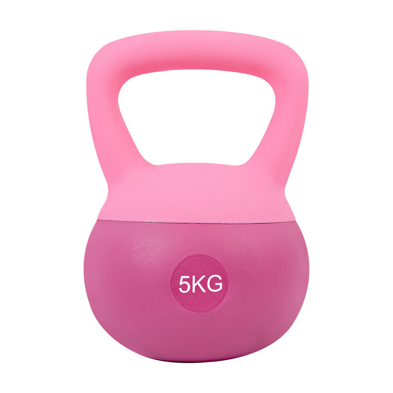 Fitness home high quality custom logo soft kettlebell deep squat exercise hip strength fitness equipment