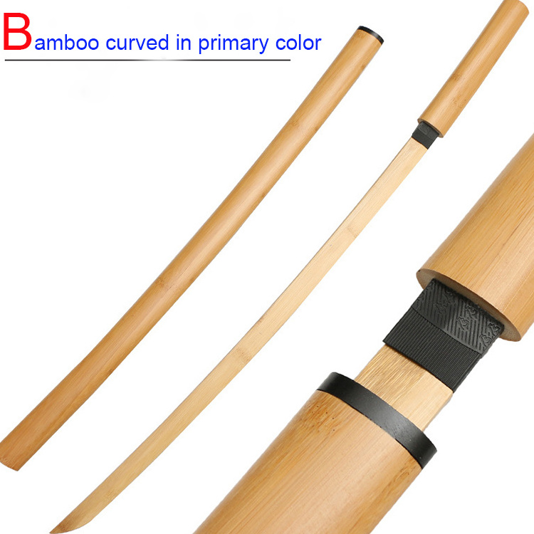 Galecon Wooden Sword Sheath Samurai Laikai Training Kendo Japanese Solid Wood Whole Bamboo