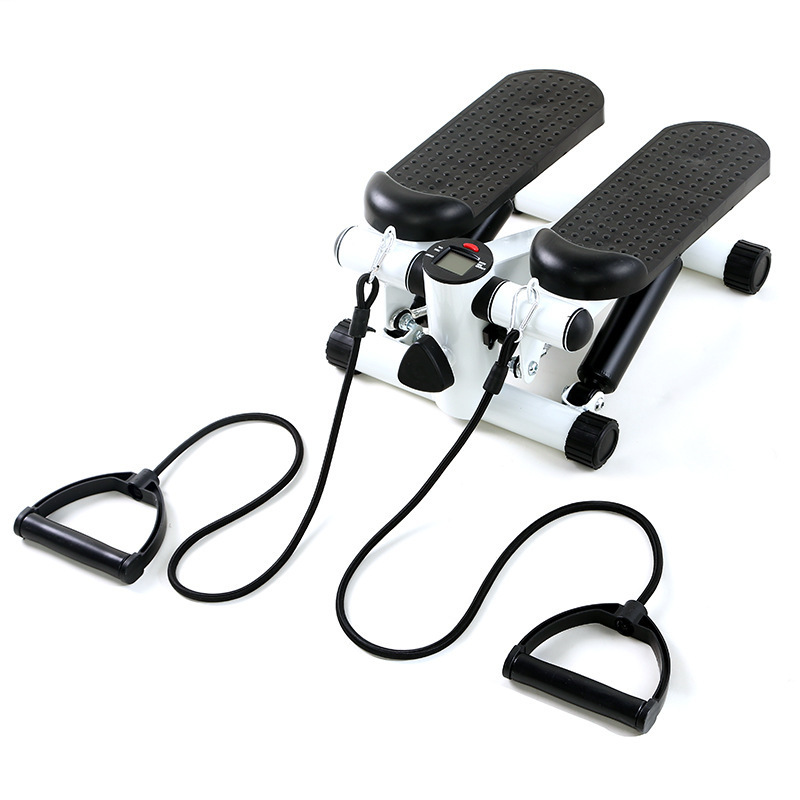 Gym Exercise Step Aerobic Fitness Yoga Stair Elliptical Mini Twist Stepper  Walking Machine With Resistance Bands