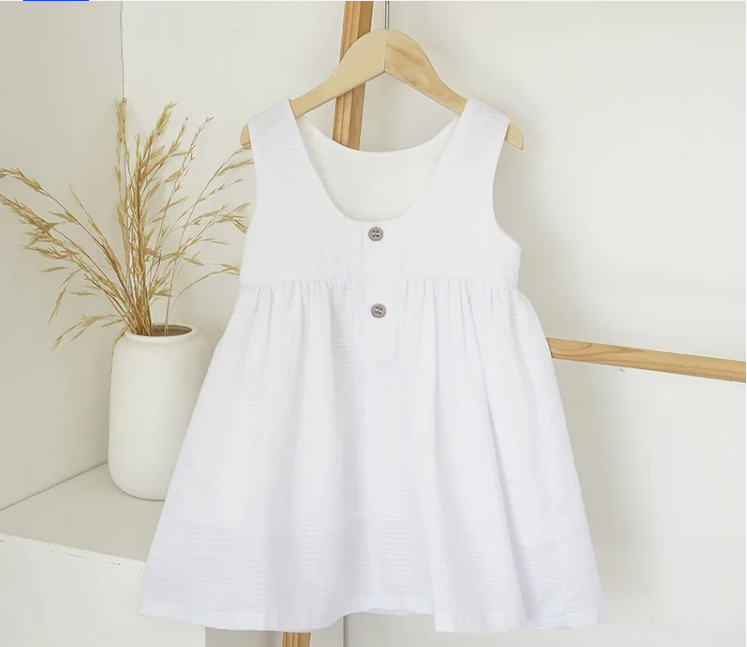 Cute New Born Baby Girl Princess Dresses 0-6 Months Baby 0-12 Months Toddler Dresses For Weddings Baby Girl Casual White Dress