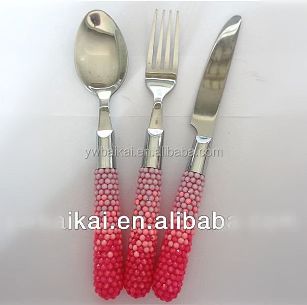 Stainless steel tableware/flatware/dinner set