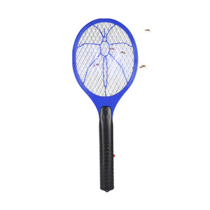 Indoor Outdoor 2 * AA battery bug zapper racket battery electric killing mosquito swatter  handheld electric bug